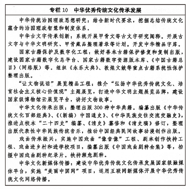 半岛官方体育主题办公厅 邦务院办公厅印发《“十四五”文明发达策划(图10)